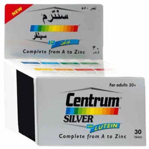 Centrum Silver With Lutein Tab 30S