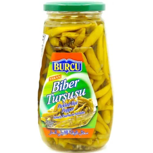 Burcu Hot Pepper Pickles 580 Gr