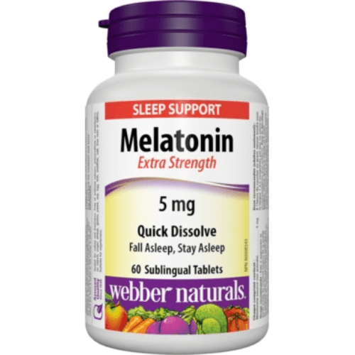 Wn Melatonin Extra Strength 5Mg Sublingual Tabs 60S (Wn3646)