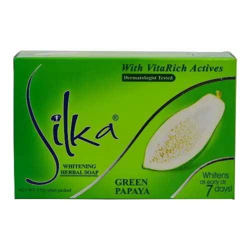 Silka Green Papaya Soap 135gm