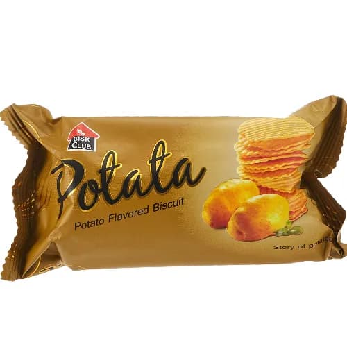 Bisk Club Potata Biscuit - Vegetarian 80 Gr