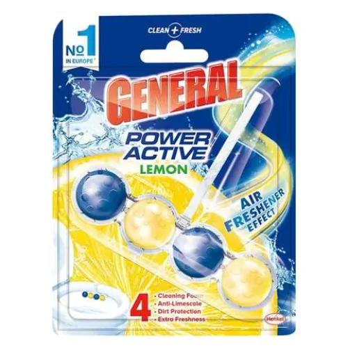 General Power Active Toilet Rim Block Juicy Lemon Scent 50G