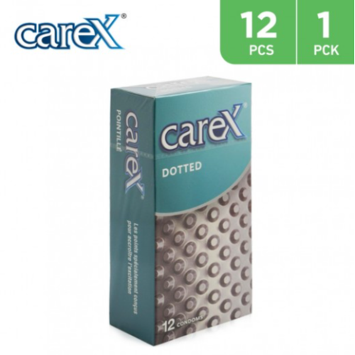 Carex Dotted Condoms - 12'S