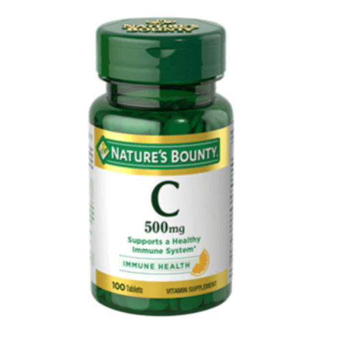 Nature's Bounty C 500mg Pure Vitamin C Tablets 100's