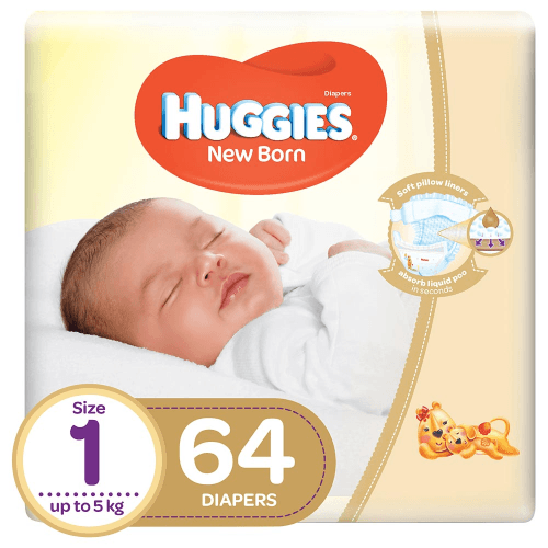 Huggies Diaper Newborn #1 64S