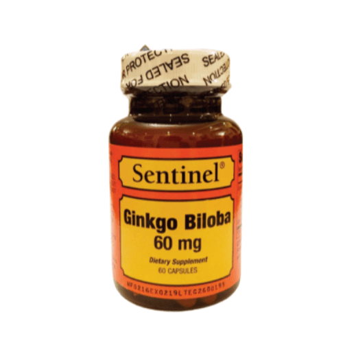 Sentinel Ginkgo Biloba 60Mg Cap 60S