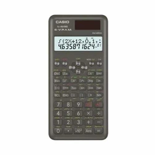 Casio Fx-991Ms 2Nd Edition Scientific Calculator 1 Pcs