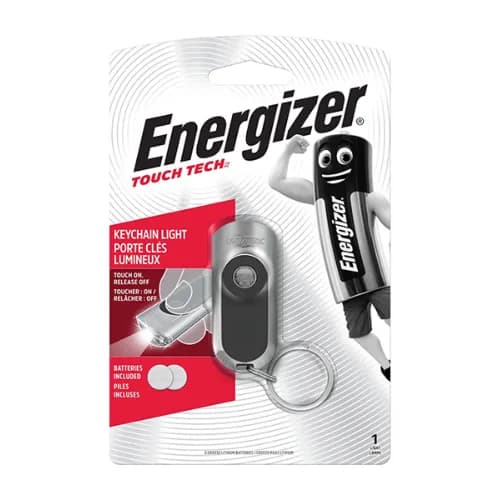 Energizer Touch Tech Led Light Keychain With Cr032 Battery Piles 1 Pieces