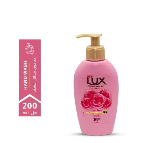 Lux Perfumed Hand Wash Soft Rose 200ml