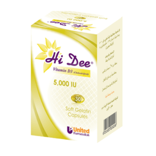 Hi Dee 5000 Iu Softgel Caps 30S