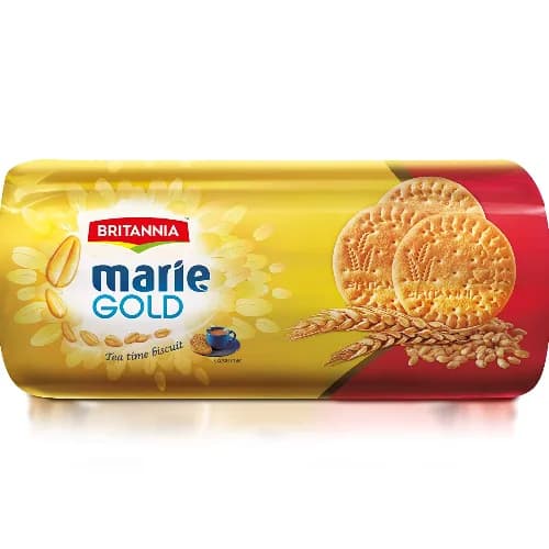 Britannia Marie Gold Tea Biscuits - Vegetarian 90 Gr