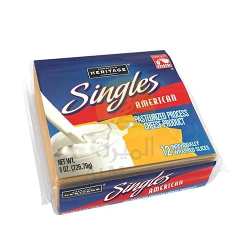 Heritage Singles Prepared Cheese Slices 227 Gm