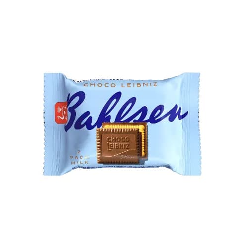 Bahlsen Choco Leibniz Milk Chocolate Biscuits - No Added Preservatives, No Added Artificial Colors, No Added Hydrogenated Fats 27.5 Gr