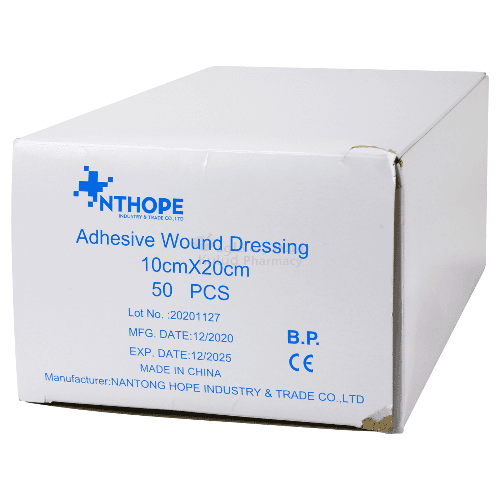 Nthope Wound Dressing (S/Adh) 10 X20Cm 50S/Pack