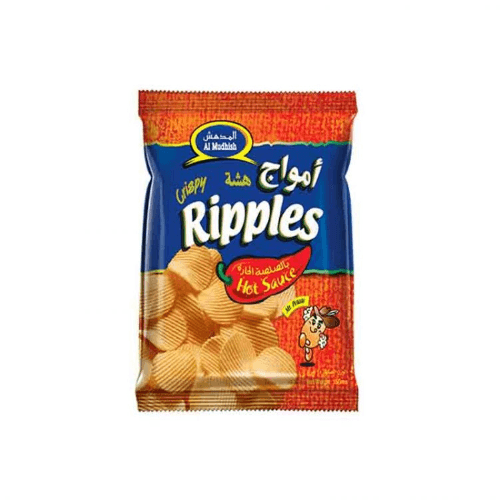 المدهش بطاطس أمواج بنكهة الصلصه الحاره 75جم