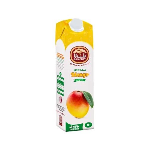 Baladna Mango Alphonso Juice - No Added Sugar 1 L