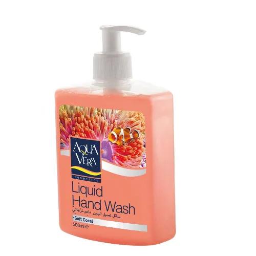 Aqua Vera Liquid Hand Wash Soft Coral Scent 500 Ml