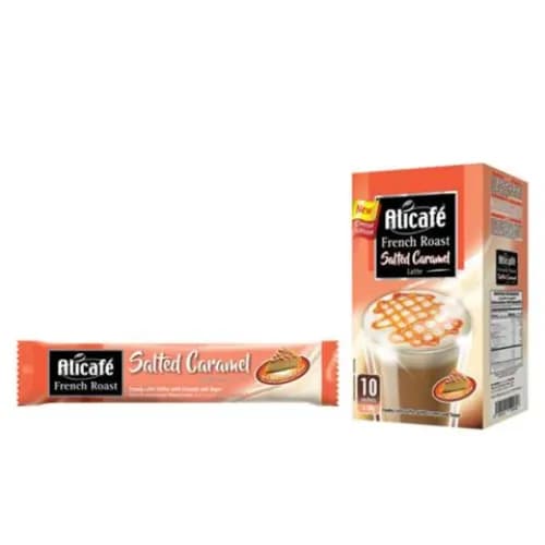 Alicafe Cappuccino With Salted Caramel Instant Coffee Sachet 20 Gr