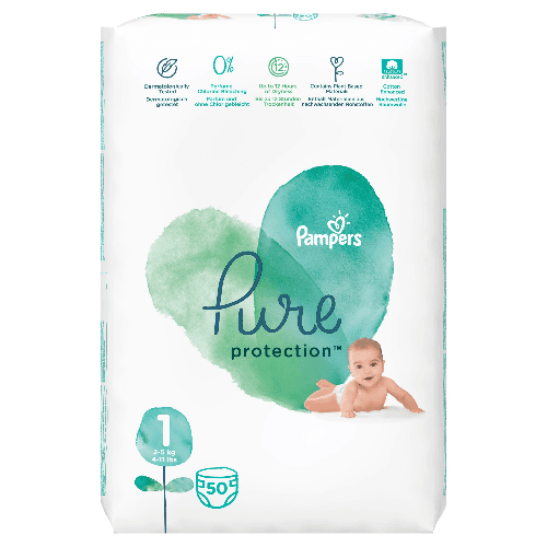 Pampers Pure S1 50’S