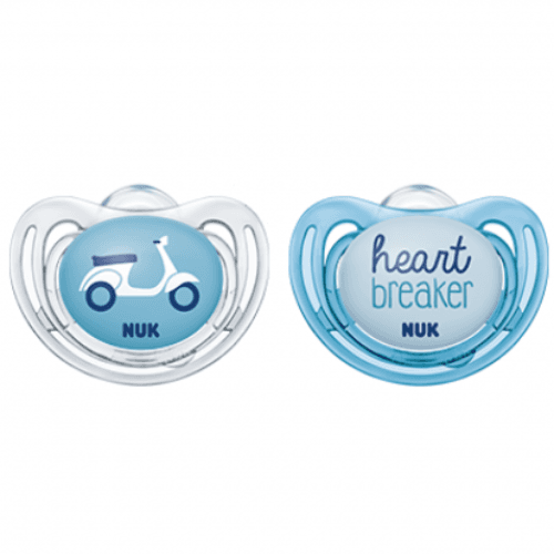 Nuk Pacifier Si S2 Frees 2/Box