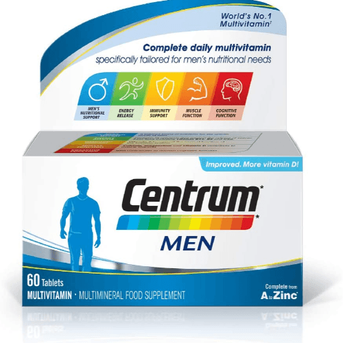 Centrum Men Multivitamine Tab 60`S