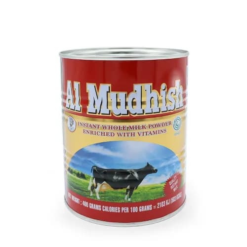 Al Mudhish Full Cream Milk Powder 400 Gr