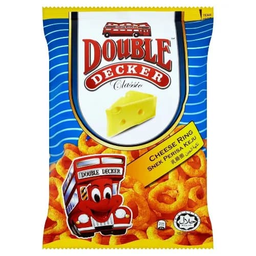 Double Decker Cheese Rings 60 Gr