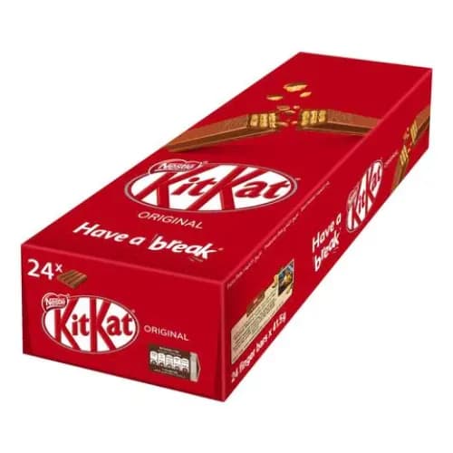 Kitkat Milk Chocolate Bars 24 X 36.5G