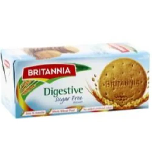 Britannia Digestive Biscuits - Sugar Free, Trans Fat Free, No Added Artificial Colors 350 Gr