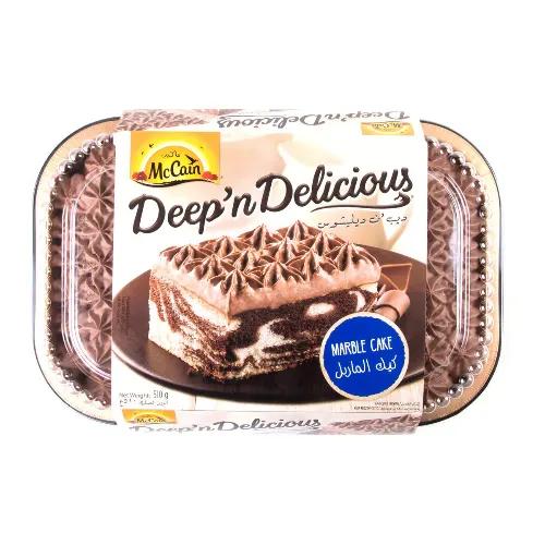 Mccain Deep 'N Delicious Frozen Marble Cake 510G