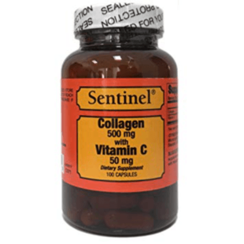 Sentinel Collagen 500Mg + Vit. C 50Mg Cap 100S