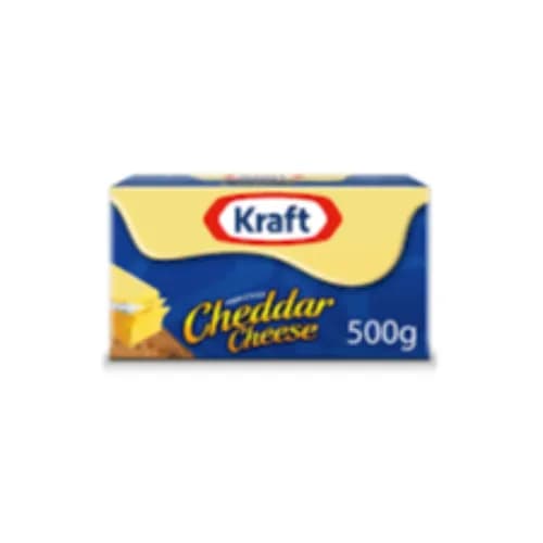 Kraft Cheddar Cheese 500G