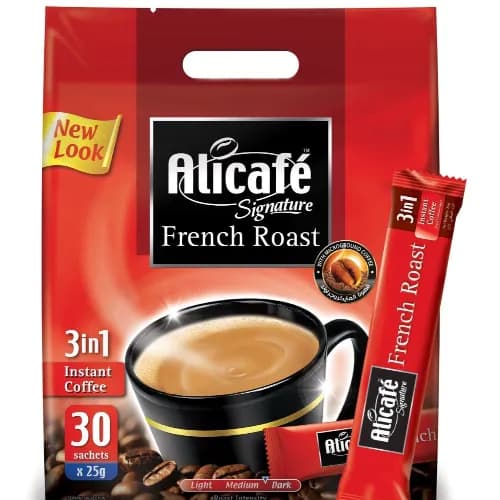 Alicafe Signature 3In1 French Roast Instant Coffee Stick 25 Gr