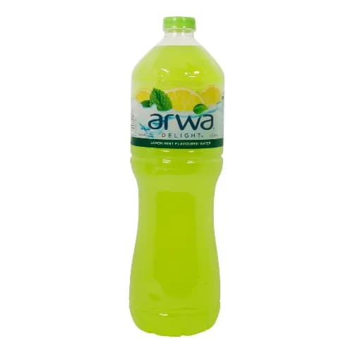 Arwa Delight Water Lemon & Mint Flavor 1.5L 1.5 L