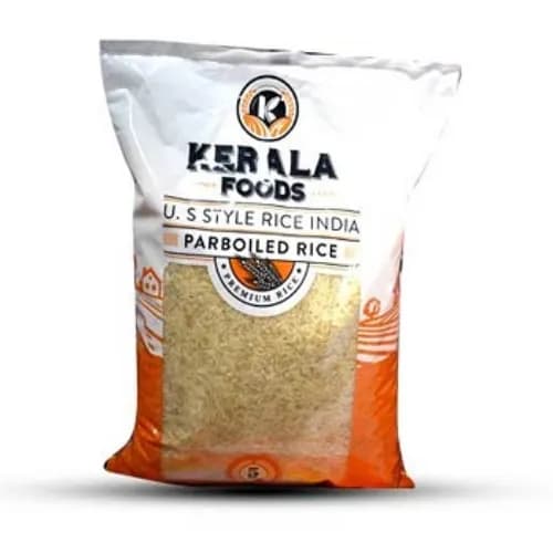 Kerala Foods U.S Style Thailand Parboiled Rice 5Kg