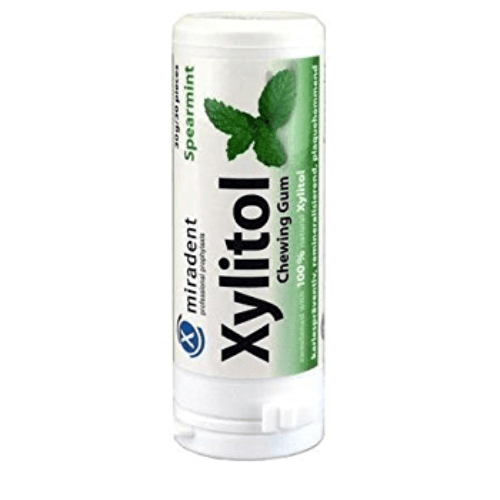 Miradent Xylitol Chewing Gum Spearmint