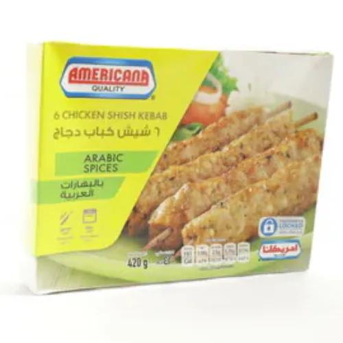 Americana Chicken Kabab 6 Pcs 420 Gr