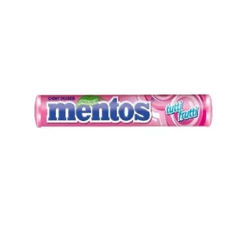 Mentos Tutti Frutti Chewy Dragees 11 Per Pack