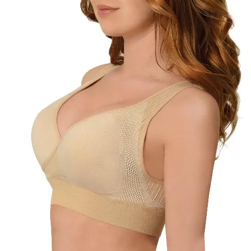 Sankom Patent Cooling Bra For Back Support Beige  - 071Cl-S/M