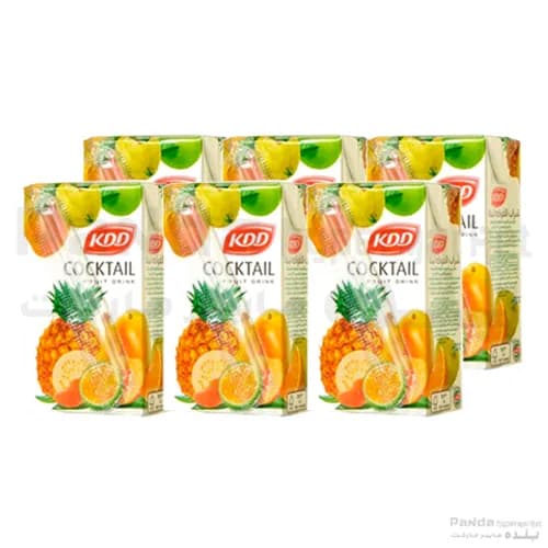 Kdd Cocktail Juice 6 X 250Ml