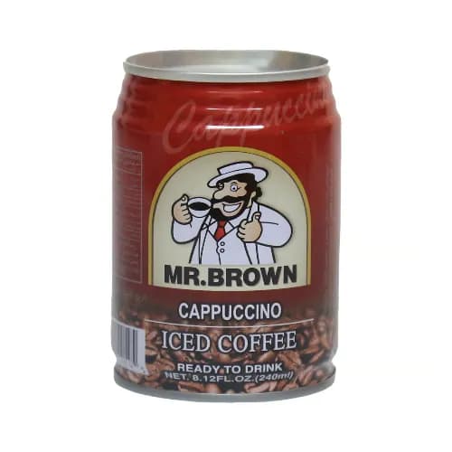 Mr. Brown Cappuccino Iced Coffee Ready To Drink 240Ml