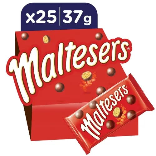 Maltesers Chocolate Box Of 25 25 X 37G