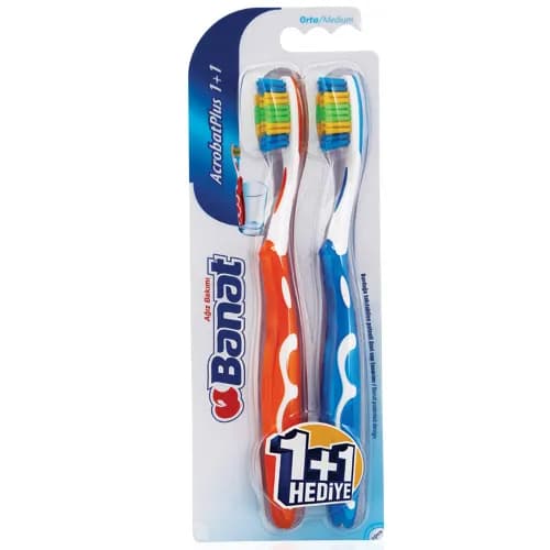 Banat Acrobat Plus Toothbrush-Medium