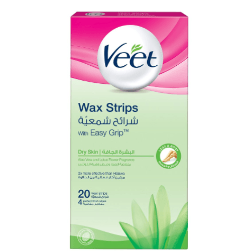 Veet Cold Wax Strips Dry Skin