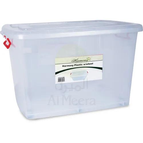 Harmony Storage Box With Wheel 50L