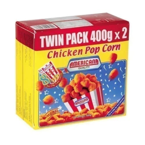 Americana Ckn Popcorn 2x400g