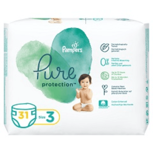 Pampers Pure S3 31’S