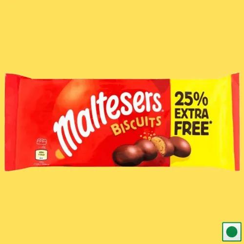 Maltesers Biscuit Chocolate Bar 25% Free 110G