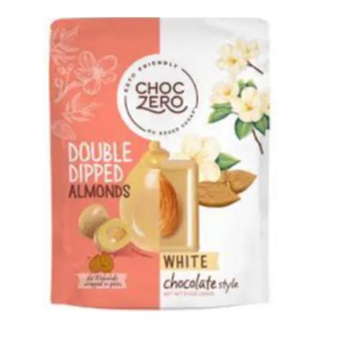 Choczero Dipped Almond White Chocolate