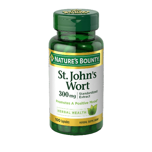 Nature's Bounty St. John's Wort 300mg Capsules 100's